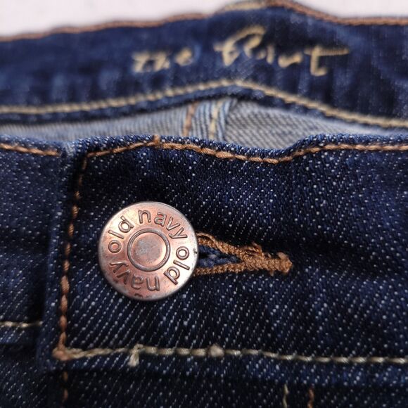 The Flirt Casual Button Zip Denim Medium Wash Jeans Womens Size 10 Blue - Picture 4 of 10